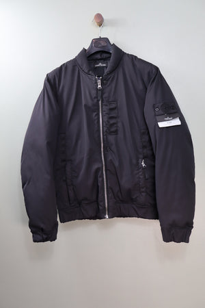 Stone Island Black Shadow Project D-NW 10th Anni Bomber Down Jacket