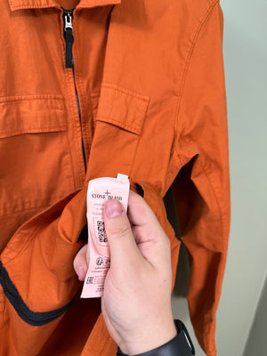 Stone Island Orange Overshirt