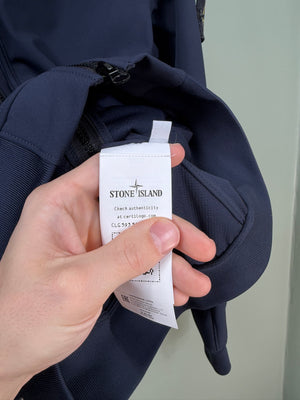 Stone Island Navy Soft Shell Jacket