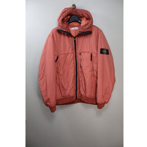 Stone Island Burnt Orange Crinkle Reps Jacket