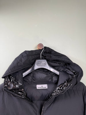 Stone Island Black Naslan Light Watro Down Jacket