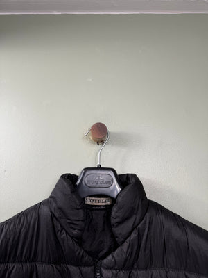 Stone Island Black Nylon Ripstop Down Gilet