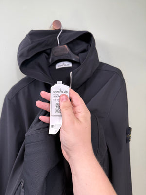 Stone Island Black Soft Shell Jacket