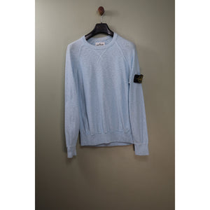 Stone Island Baby Blue Knit Jumper