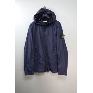 Stone Island Navy Crinkle Reps Jacket