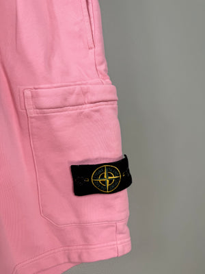 Stone Island Pink Shorts