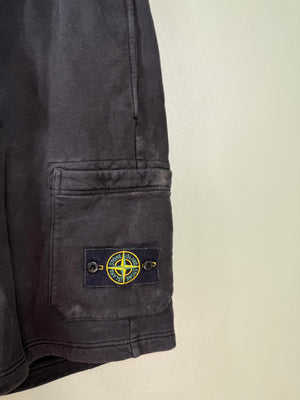 Stone Island Black Shorts