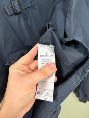 Stone Island Navy Multipocket Smock Overshirt