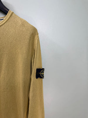 Stone Island Yellow Jumper