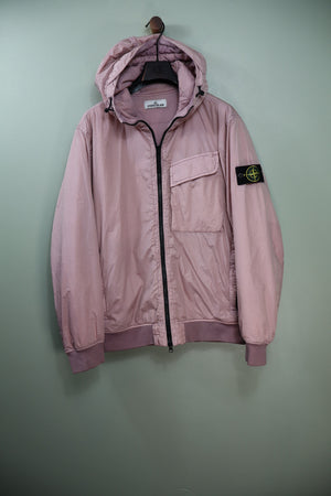 Stone Island Pink Crinkle Reps Jacket