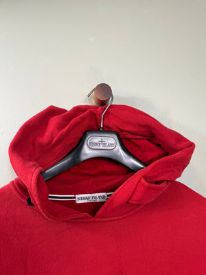 Stone Island Red Hoodie