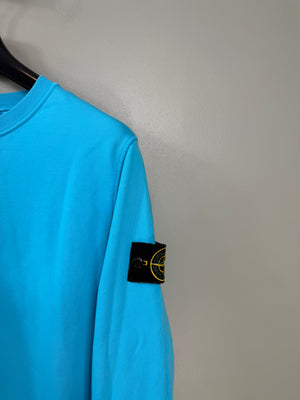 Stone Island Aqua Blue Jumper