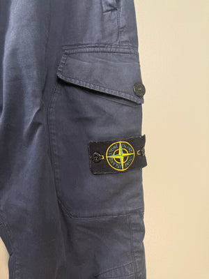 Stone Island Navy RE-T Cargo Bottoms