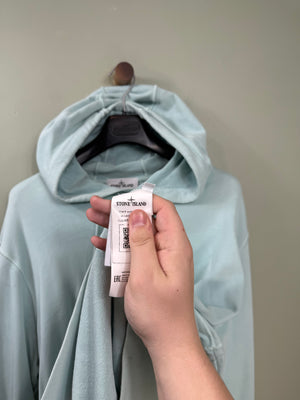 Stone Island Baby Blue Hoodie