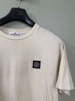 Stone Island Pastel Yellow T-Shirt