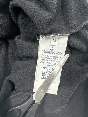 Stone Island Black Honeycomb Hoodie