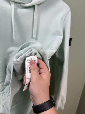 Stone Island Mint Green Hoodie