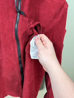 C.P. Company Red Needle Cord Overshirt