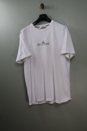 Stone Island White T-Shirt