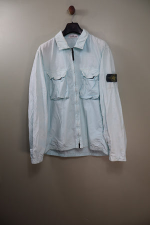 Stone Island Baby Blue Overshirt
