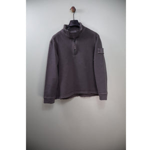 Stone Island Grey Ghost 1/4 Zip Jumper