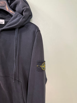 Stone Island Black Zipped Hoodie