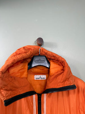 Stone Island Orange Crinkle Reps Jacket