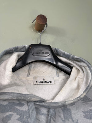 Stone Island Grey Camo Hoodie