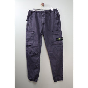 Stone Island Charcoal Grey RE-T Cargo Bottoms