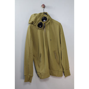 C.P. Company Green Goggle Hoodie