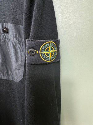 Stone Island Black Knit Jumper