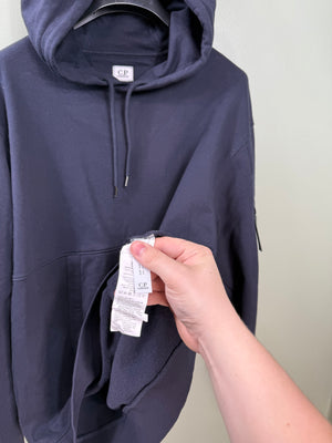 C.P. Company Navy Hoodie