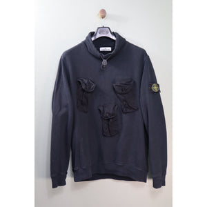 Stone Island Black Smock Jumper