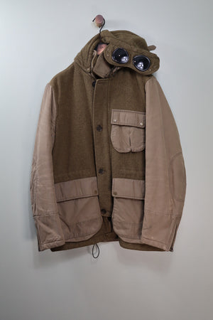 C.P. Company Khaki Woven Field Jacket