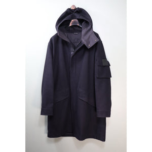 C.P. Company Black Vintage 80’s Wool Blend Metropolis Parka Jacket