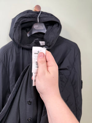 Stone Island Black Comfort Tech Composite Jacket