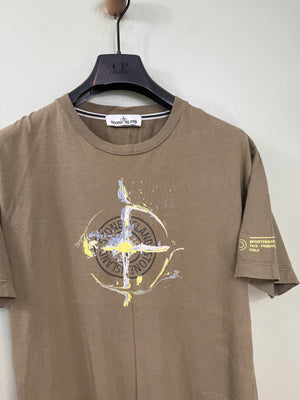 Stone Island Khaki T-Shirt
