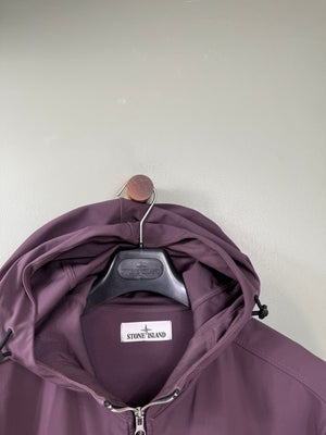 Stone Island Purple Soft Shell Jacket
