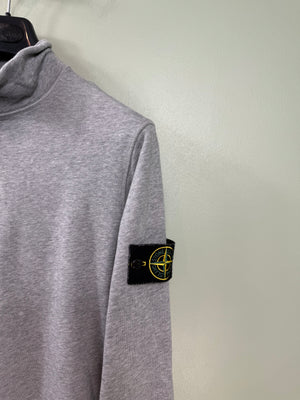 Stone Island Grey 1/4 Zip Jumper