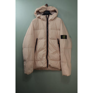 Stone Island Peach Crinkle Reps Down Jacket