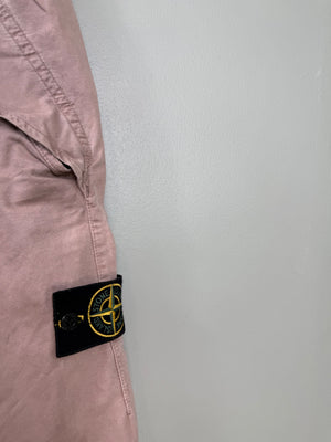 Stone Island Beige RE Cargo Shorts