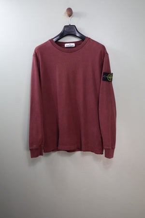 Stone Island Burgundy Jumper