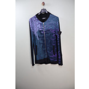 Stone Island Digital Print Shadow Project Zipped Jumper