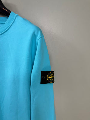 Stone Island Aqua Blue Jumper