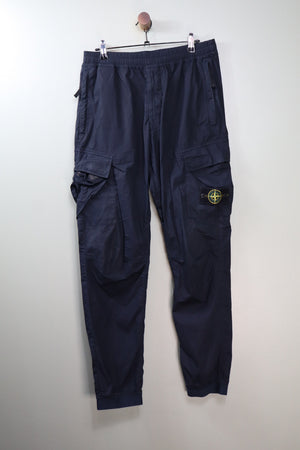 Stone Island Navy RE-T Cargo Bottoms