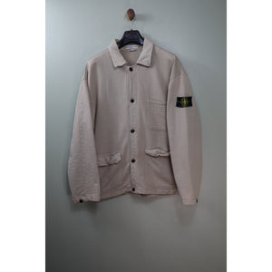 Stone Island Beige Moleskin Overshirt