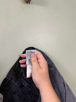 Stone Island Purple SL Cargo Shorts