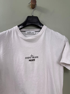Stone Island White Archivio T-Shirt