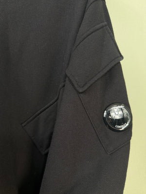 C.P. Company Black Pocket Jumper