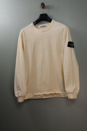 Stone Island Pastel Yellow Jumper